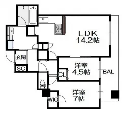 格局圖