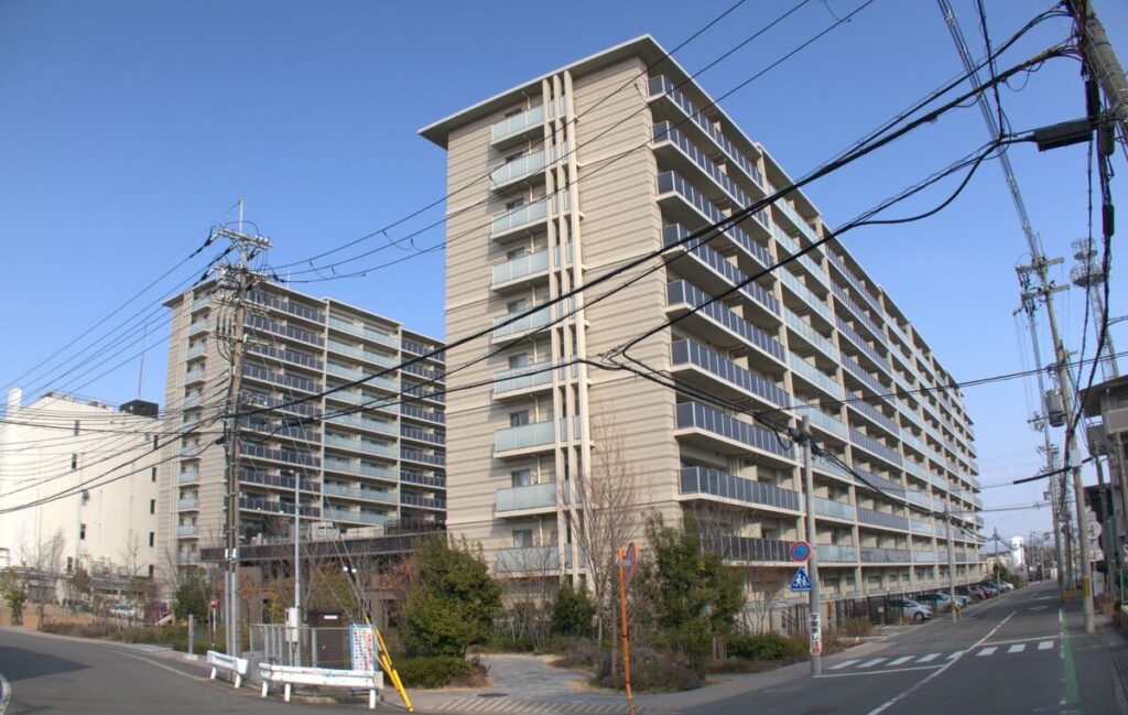 京都府長岡京市の巨大マンション建設が地価を押し上げる