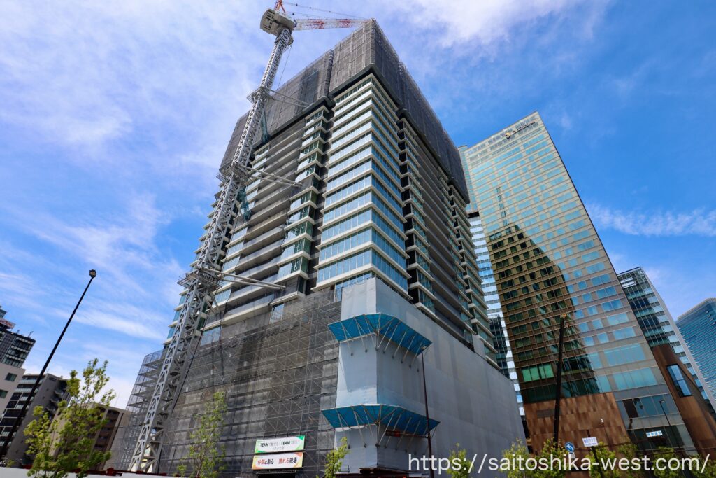 グラングリーン大阪 THE SOUTH RESIDENCEの建設進捗と投資価値