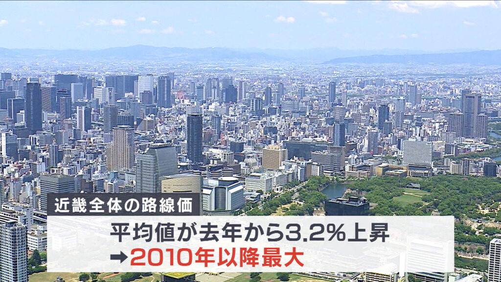 江坂駅前の地価上昇が示すタワーマンション市場の未来